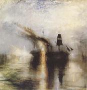 J.M.W. Turner Peace-Burial at Sea (mk09) china oil painting reproduction